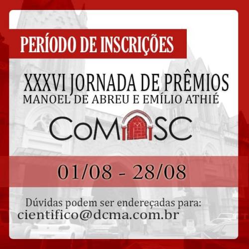 Jornada de Premios - Inscrições abertas